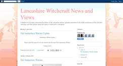 Desktop Screenshot of lancashirewitchcraftnewsandviews.blogspot.com