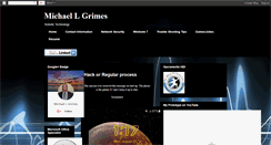 Desktop Screenshot of michaellgrimes.blogspot.com