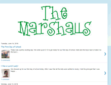 Tablet Screenshot of crazymarshalls.blogspot.com