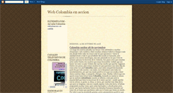 Desktop Screenshot of colombiaenweb.blogspot.com