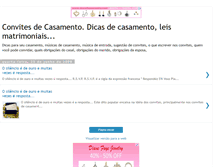 Tablet Screenshot of dicasdenoivas.blogspot.com