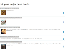 Tablet Screenshot of nigunamujertieneduennio.blogspot.com