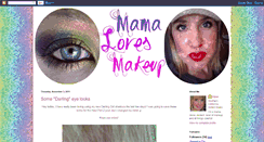 Desktop Screenshot of mamalovesmakeup.blogspot.com