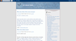 Desktop Screenshot of aaboutislam.blogspot.com