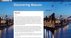 Desktop Screenshot of discoveringmoscow.blogspot.com