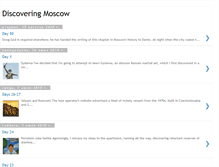 Tablet Screenshot of discoveringmoscow.blogspot.com