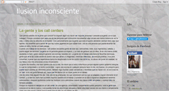 Desktop Screenshot of ilusioninconsciente.blogspot.com