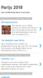 Mobile Screenshot of parijsexcursie.blogspot.com