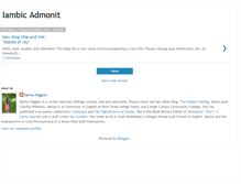 Tablet Screenshot of iambicadmonit.blogspot.com