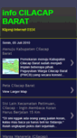 Mobile Screenshot of info-cilacap-barat.blogspot.com