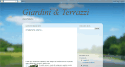 Desktop Screenshot of giardinieterrazzi.blogspot.com