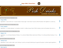 Tablet Screenshot of poshdrink.blogspot.com