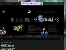 Tablet Screenshot of interestingfactsfromjack.blogspot.com