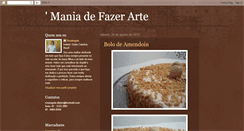 Desktop Screenshot of maniadefazearte.blogspot.com