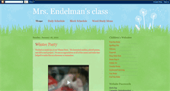 Desktop Screenshot of mrsendelman.blogspot.com
