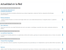 Tablet Screenshot of actualidadenlared.blogspot.com