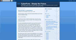 Desktop Screenshot of cyberfone.blogspot.com
