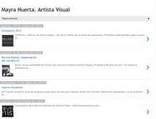 Tablet Screenshot of mayrahuerta.blogspot.com