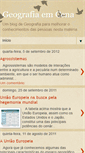 Mobile Screenshot of geografiaemcena.blogspot.com