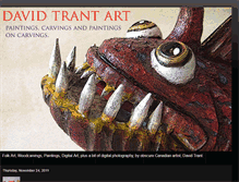 Tablet Screenshot of davidtrantart.blogspot.com