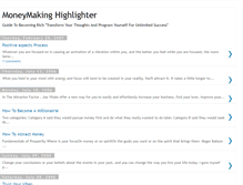 Tablet Screenshot of moneymakinghighlighter.blogspot.com