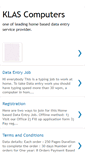 Mobile Screenshot of klascomputers.blogspot.com