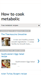 Mobile Screenshot of howtocookmetabolic.blogspot.com