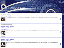 Tablet Screenshot of dnbdubstep.blogspot.com