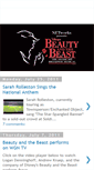 Mobile Screenshot of beautyandthebeastontour.blogspot.com