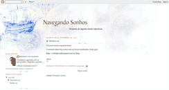 Desktop Screenshot of navegandosonhos.blogspot.com