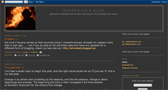 Desktop Screenshot of beebewitzblog.blogspot.com