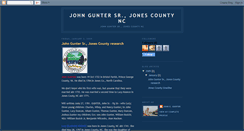 Desktop Screenshot of johnguntersrjonescounty.blogspot.com