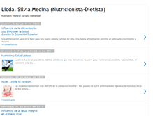 Tablet Screenshot of medinanutricionista.blogspot.com