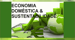 Desktop Screenshot of economiadomesticasustentavel.blogspot.com