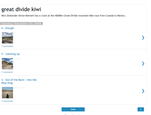 Tablet Screenshot of greatdividekiwi.blogspot.com