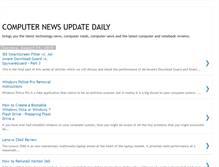 Tablet Screenshot of newscomputerupdate.blogspot.com
