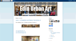 Desktop Screenshot of edinurbanart.blogspot.com