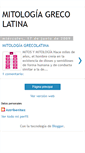 Mobile Screenshot of mitologiagrecolatina.blogspot.com