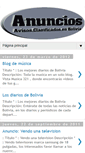 Mobile Screenshot of anunciosbolivia-8.blogspot.com