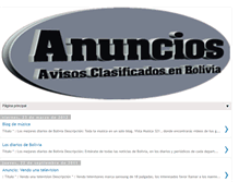 Tablet Screenshot of anunciosbolivia-8.blogspot.com