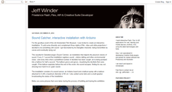 Desktop Screenshot of jeffwinder.blogspot.com