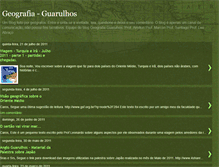 Tablet Screenshot of geografiaguarulhos.blogspot.com