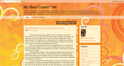 Desktop Screenshot of mybestcookinyet.blogspot.com