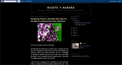 Desktop Screenshot of bigoteymadera.blogspot.com