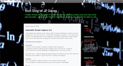 Desktop Screenshot of jpdavey.blogspot.com