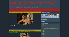 Desktop Screenshot of namithaz.blogspot.com