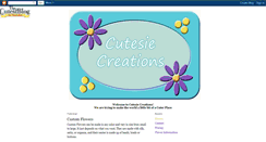 Desktop Screenshot of cutesiecreations.blogspot.com