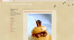 Desktop Screenshot of kiddifood.blogspot.com