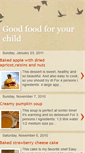 Mobile Screenshot of kiddifood.blogspot.com