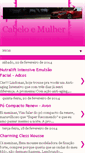 Mobile Screenshot of cabeloemulher.blogspot.com